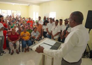 Inician proceso de titulación en cinco sectores de la provincia María Trinidad Sánchez